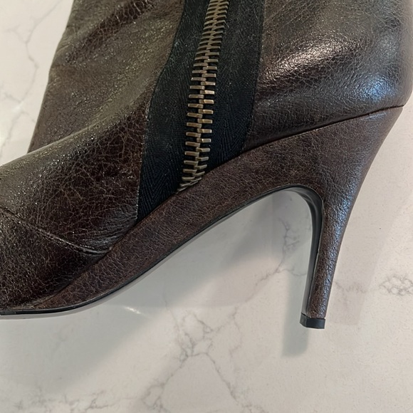 Stella McCartney vegan leather boots with sock upper - Picture 10 of 12